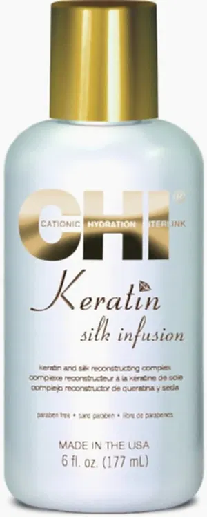 CHI Complex Reconstituant Kératine et Soie Silk Infusion 177ML - BEAUTEPRICE CHI Complex Reconstituant Kératine et Soie Silk Infusion 177ML serum cheveux CHI BEAUTEPRICE