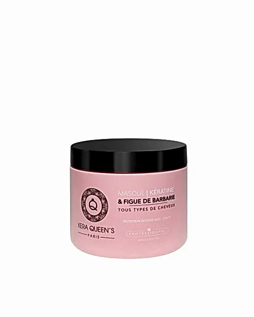 Kera Queen's Masque à la Kératine et à l'huile de Figue de Barbarie 500ml - BEAUTEPRICE Kera Queen's Masque à la Kératine et à l'huile de Figue de Barbarie 500ml masque capillaire - KERA QUEEN'S - BEAUTEPRICE