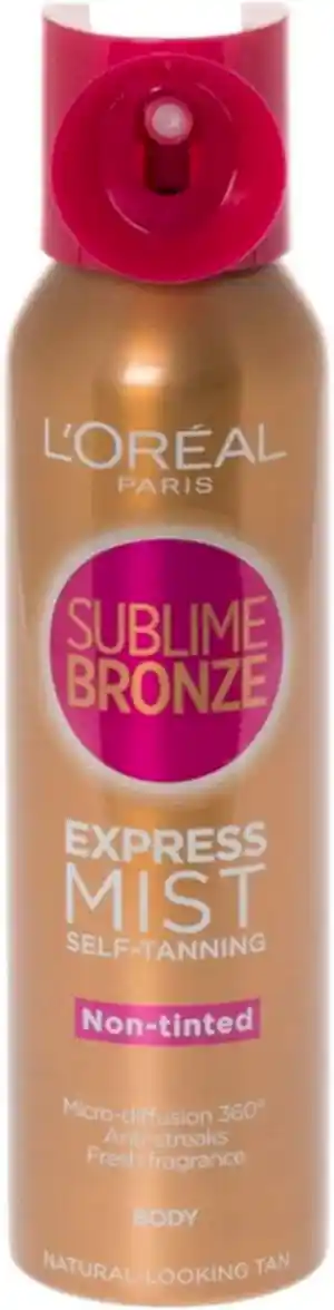 L'Oreal Sublime Bronze Self Tan Express Mist - BEAUTEPRICE L'Oreal Sublime Bronze Self Tan Express Mist autobronzants - L'Oréal Paris - BEAUTEPRICE