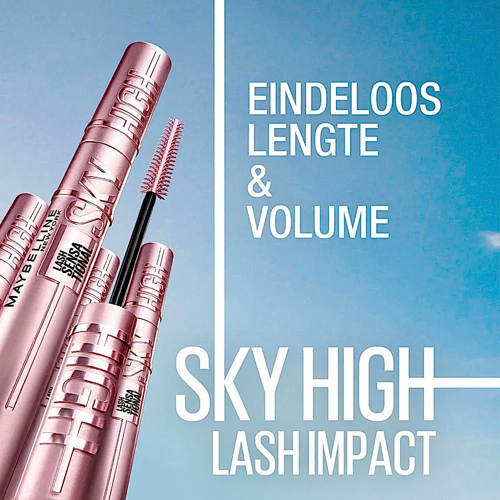 Maybelline Mascara Sky High Cosmic Waterproof Black - BEAUTEPRICE Maybelline Mascara Sky High Cosmic Waterproof Black mascara - Gemey Maybelline - BEAUTEPRICE