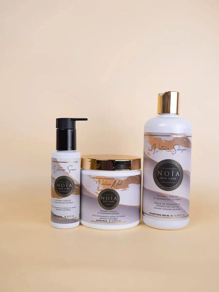 NOÏA HAIR Trio Gamme Virtuose - BEAUTEPRICE NOÏA HAIR Trio Gamme Virtuose shampoing+masque+serum NOÏA HAIR BEAUTEPRICE