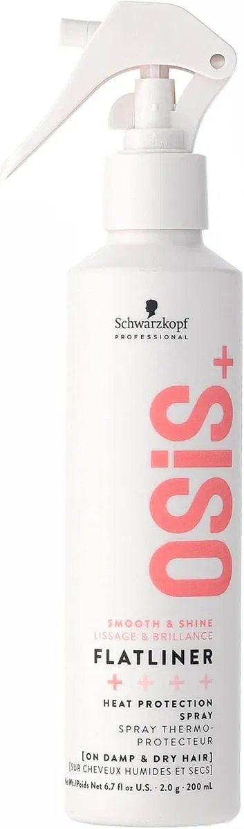 Schwarzkopf Osis + Flatliner 200ml - BEAUTEPRICE Schwarzkopf Osis + Flatliner 200ml spray thermoprotecteur Schwarzkopf BEAUTEPRICE