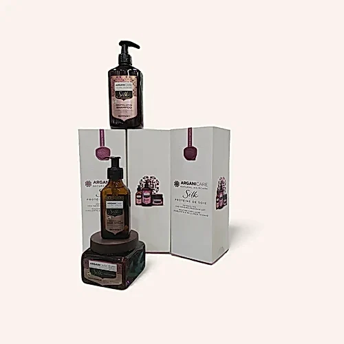 ARGANICARE Coffret Trio Silk proteine de soie - BEAUTEPRICE ARGANICARE Coffret Trio Silk proteine de soie - Arganicare - BEAUTEPRICE