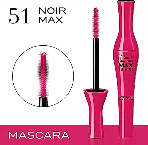 Bourjois Mascara Volume Glamour Max definition Noir - BEAUTEPRICE Bourjois Mascara Volume Glamour Max definition Noir Bourjois BEAUTEPRICE