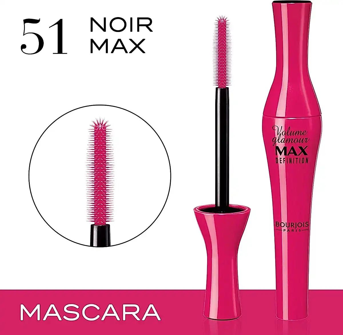 Bourjois Mascara Volume Glamour Max definition Noir - BEAUTEPRICE Bourjois Mascara Volume Glamour Max definition Noir Bourjois BEAUTEPRICE