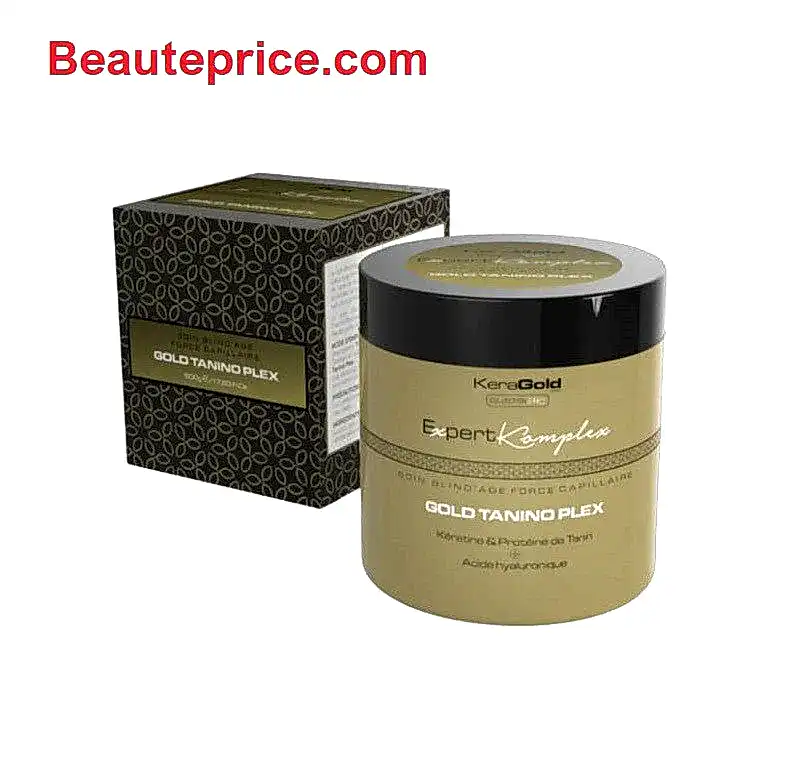 Expert komplex-Blindage capillaire Taninoplex -Gold Tanino System 250g - BEAUTEPRICE Expert komplex-Blindage capillaire Taninoplex -Gold Tanino System 250g - KERAGOLD - BEAUTEPRICE