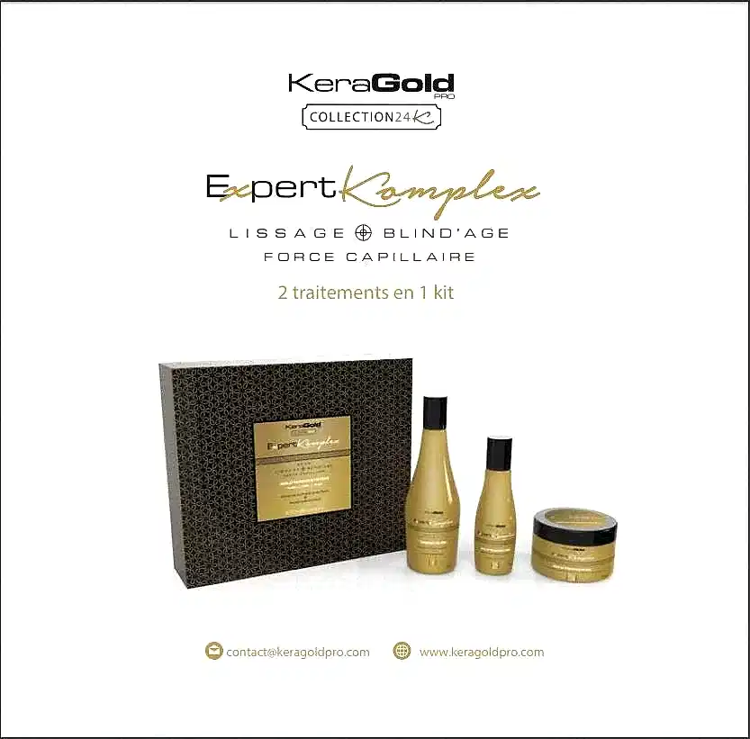 Expert komplex -Kit Lissage& Blindage Taninoplastie -GOLD TANINO SYSTEM - BEAUTEPRICE Expert komplex -Kit Lissage& Blindage Taninoplastie -GOLD TANINO SYSTEM - KERAGOLD - BEAUTEPRICE