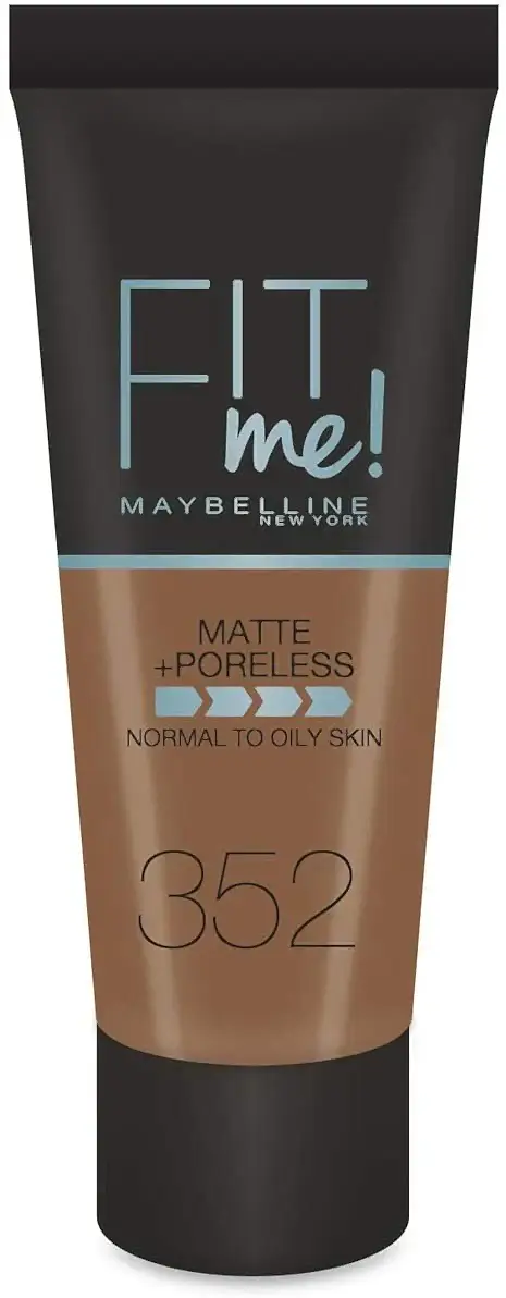 FOND DE TEINTFIT ME MATTE & PORELESS 352-CACAO - BEAUTEPRICE FOND DE TEINTFIT ME MATTE & PORELESS 352-CACAO - Gemey Maybelline - BEAUTEPRICE