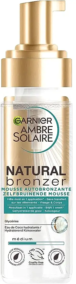 Garnier Bronzer Naturel Mousse Autobronzante Lot de 2 - BEAUTEPRICE Garnier Bronzer Naturel Mousse Autobronzante Lot de 2 Garnier BEAUTEPRICE