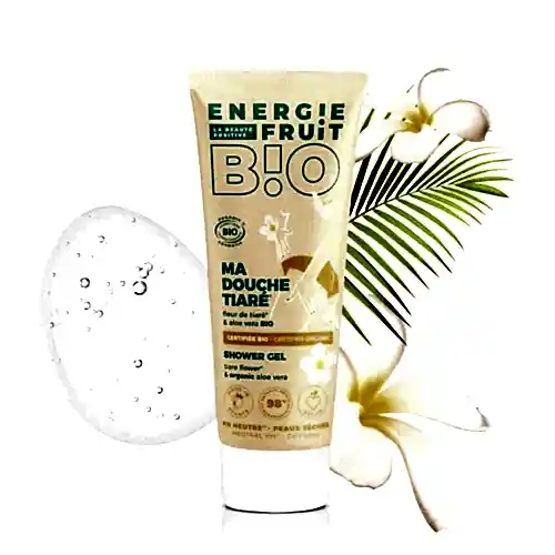 Gel Douche certifiée BIO PH neutre Fleur de Tiaré & Aloe Vera bio - BEAUTEPRICE Gel Douche certifiée BIO PH neutre Fleur de Tiaré & Aloe Vera bio Energy Fruit BEAUTEPRICE