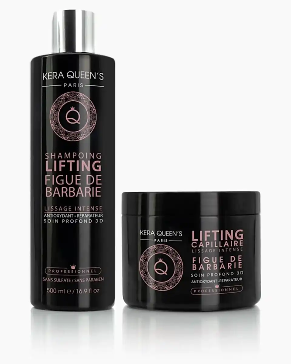 Kera queen's Gamme Lifting Figue de barbarie Shampoing500ml+Masque 500ml - BEAUTEPRICE Kera queen's Gamme Lifting Figue de barbarie Shampoing500ml+Masque 500ml - KERA QUEEN'S - BEAUTEPRICE