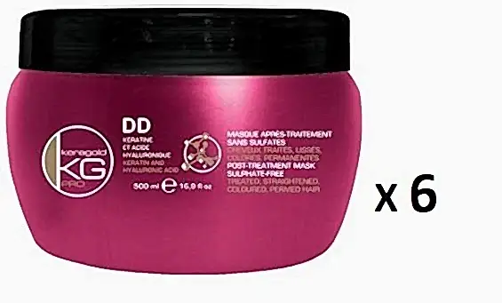 Keragold colisage de 6 masque DD 500ML - BEAUTEPRICE Keragold colisage de 6 masque DD 500ML - KERAGOLD - BEAUTEPRICE