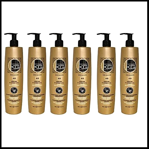 Keragold colisage de 6 Shampoing AB 500ML - BEAUTEPRICE Keragold colisage de 6 Shampoing AB 500ML - KERAGOLD - BEAUTEPRICE