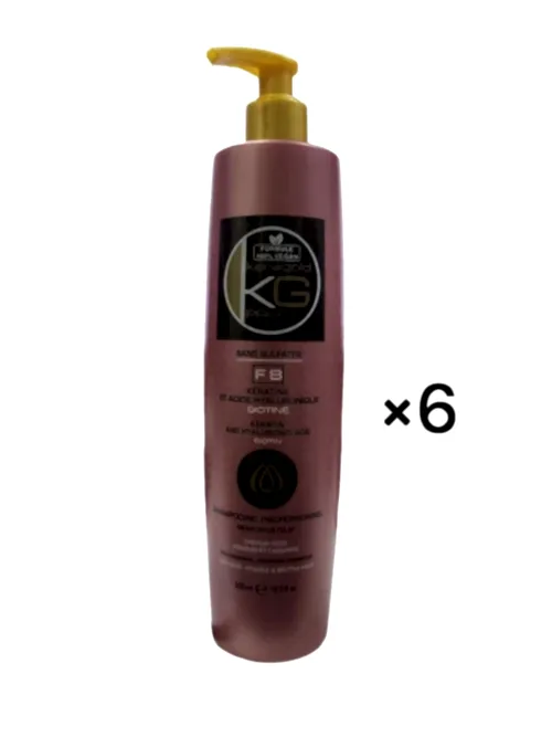 Keragold Colisage de 6 Shampoing FB KERATINE&BIOTINE 500ml - BEAUTEPRICE Keragold Colisage de 6 Shampoing FB KERATINE&BIOTINE 500ml - KERAGOLD - BEAUTEPRICE