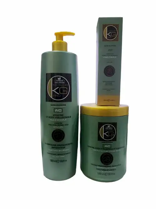 TRIO Shampoing+ Masque+Sérum KERATINE & BIOTINE