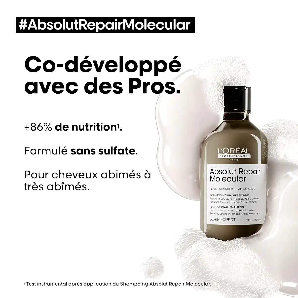 L'Oréal Professionnel Duo shampooing & sérum Absolut Repair Molecular - BEAUTEPRICE L'Oréal Professionnel Duo shampooing & sérum Absolut Repair Molecular L'Oréal Professionnel BEAUTEPRICE