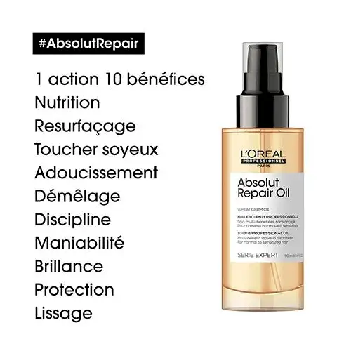 L'Oréal Professionnel Huile Absolut Repair 90 ML - BEAUTEPRICE L'Oréal Professionnel Huile Absolut Repair 90 ML L'Oréal Professionnel BEAUTEPRICE