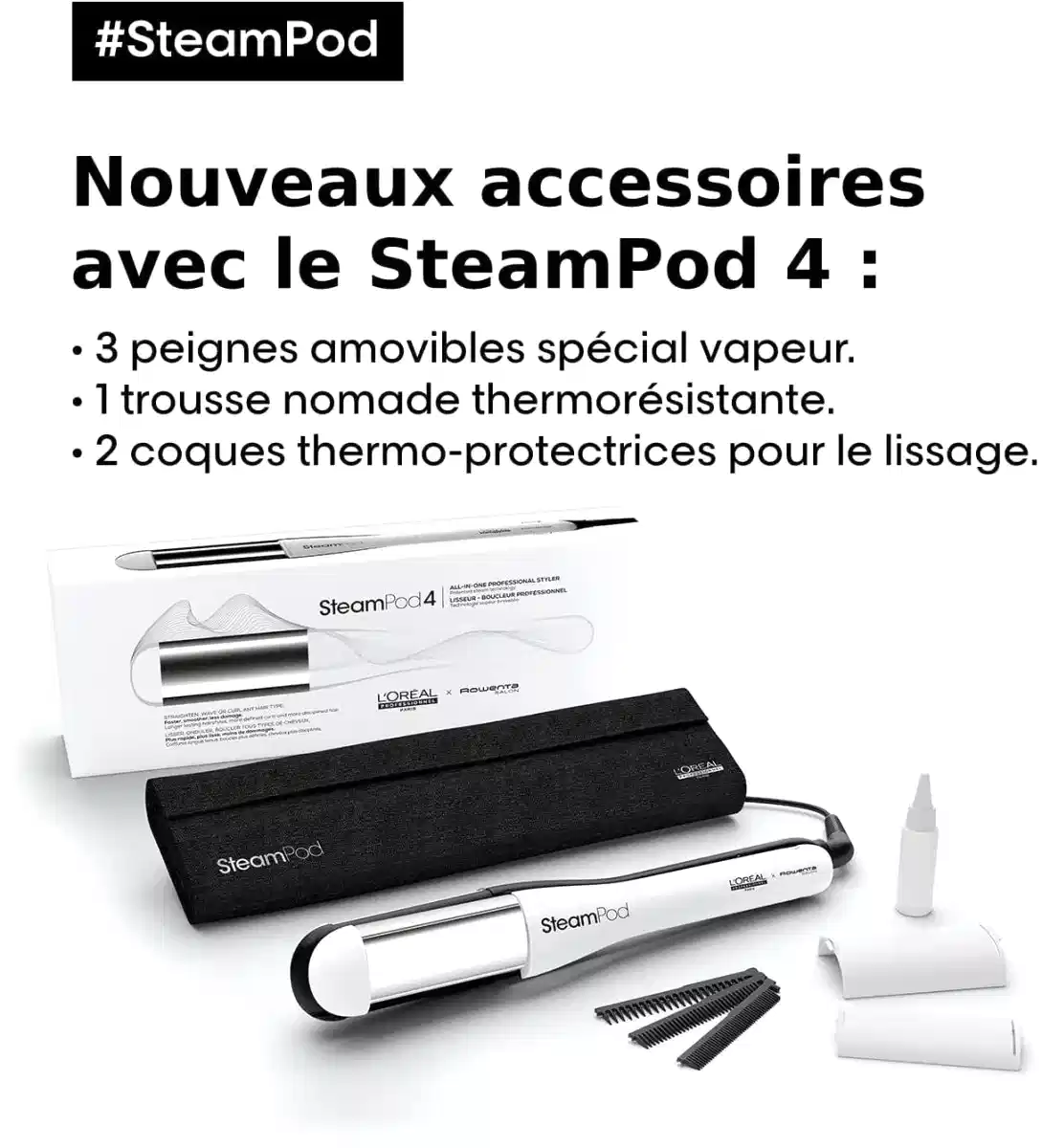 L'Oréal Professionnel - Lisseur Steampod 4.0 - BEAUTEPRICE L'Oréal Professionnel - Lisseur Steampod 4.0 L'Oréal Professionnel BEAUTEPRICE