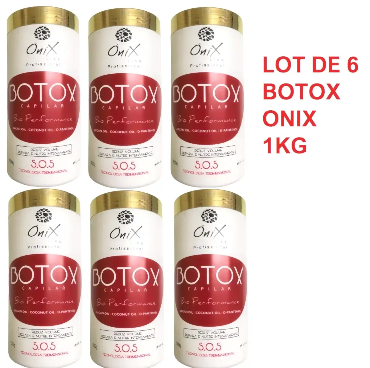 BOTOX CAPILLAIRE ONIX LISS PROFESSIONNEL 1000G