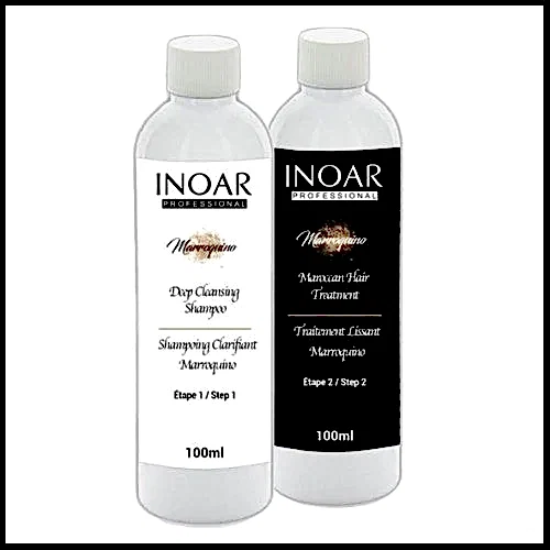 MINI KIT LISSAGE INOAR MARROQUINO 2X100ML - BEAUTEPRICE MINI KIT LISSAGE INOAR MARROQUINO 2X100ML INOAR BEAUTEPRICE