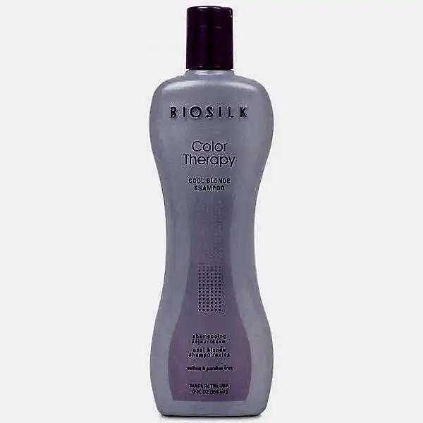 Shampoing déjaunisseur Cool Blonde 355ml-Biosilk