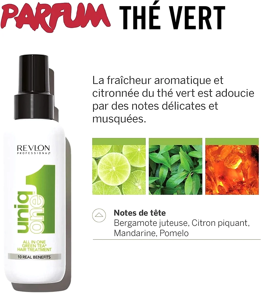 Spray Revlon Uniq One Thé vert - BEAUTEPRICE Spray Revlon Uniq One Thé vert Revlon BEAUTEPRICE