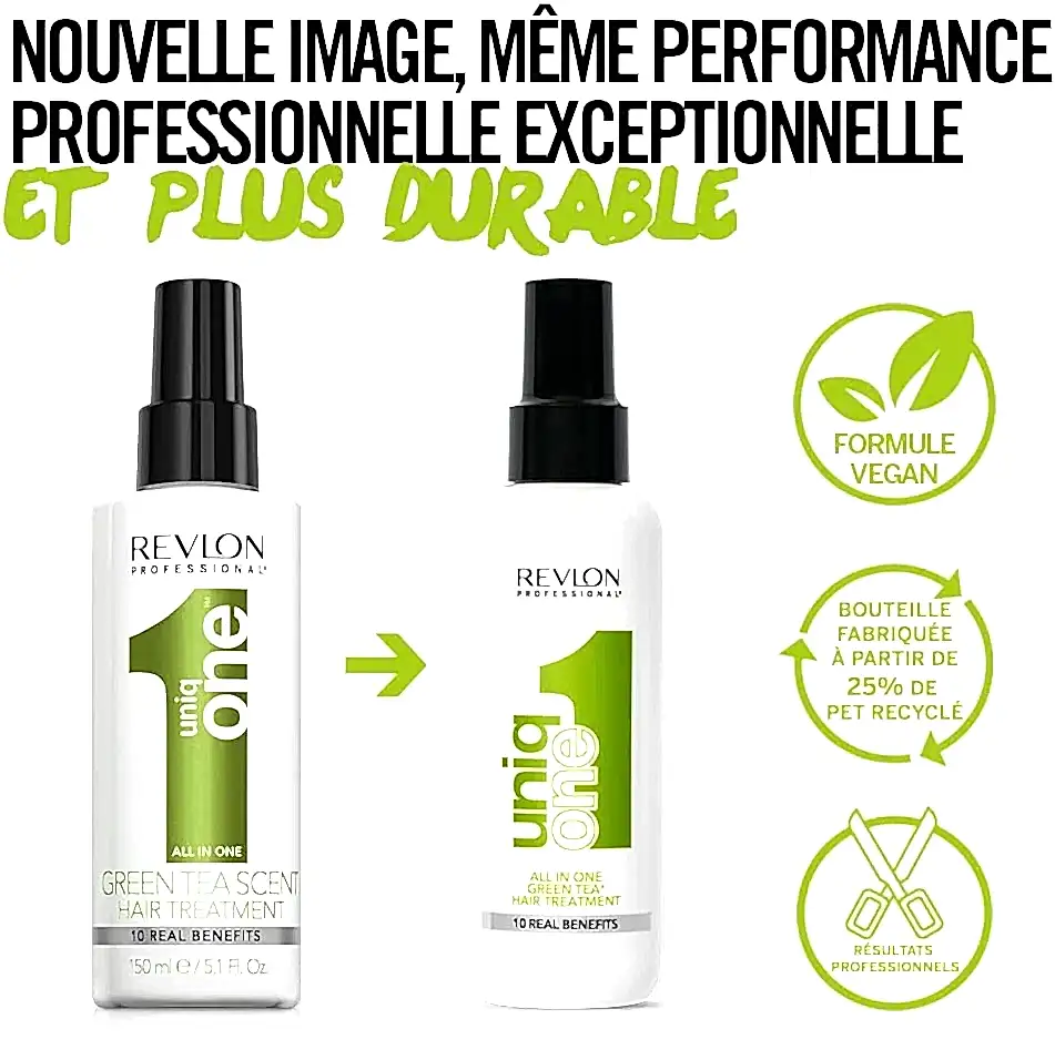 Spray Revlon Uniq One Thé vert - BEAUTEPRICE Spray Revlon Uniq One Thé vert Revlon BEAUTEPRICE